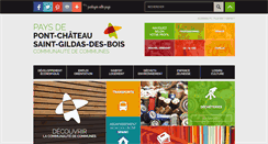 Desktop Screenshot of cc-paysdepontchateau.fr